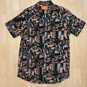 Lightweight Patterned Button Down